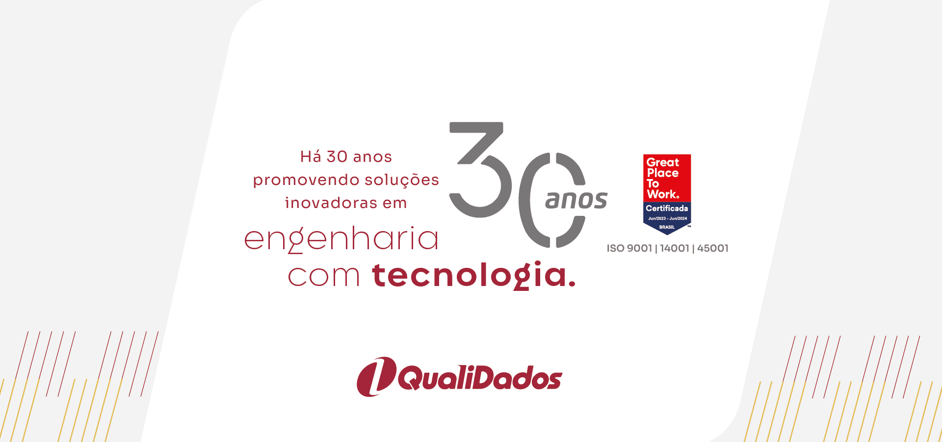 Ha 30 anos promovendo soluções inovadoras em engenharia com tecnologia.