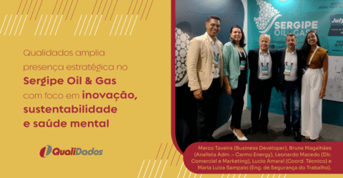 Qualidados amplia presença estratégica no Sergipe Oil & Gas com foco em inovação, sustentabilidade e saúde mental
