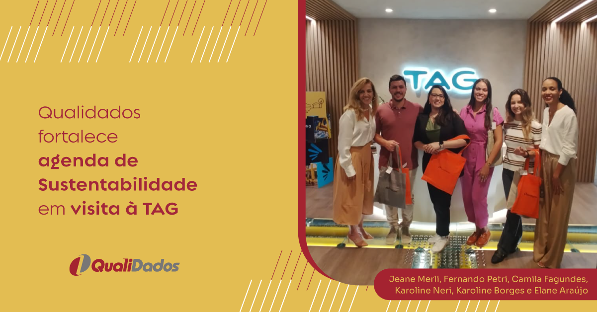 Qualidados fortalece agenda de Sustentabilidade em visita à TAG