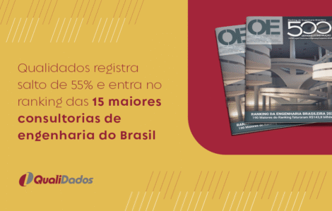 Qualidados registra salto de 55% e entra no ranking das 15 maiores consultorias de engenharia do Brasil